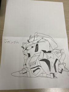 カードダス20のνガンダム